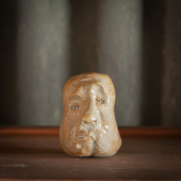 small ceramic head